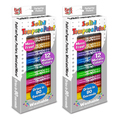 Kwik Stix Solid Tempera Paint, Metalix Colors, 12 Per Set, PK2 614